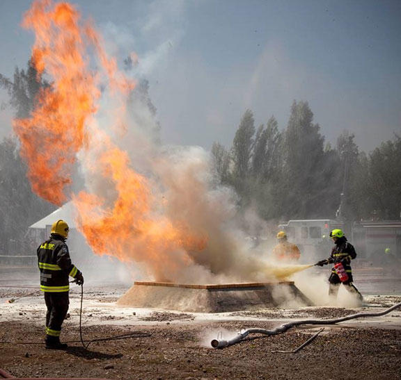 Protocolo de emergencia y trabajo con Bomberos