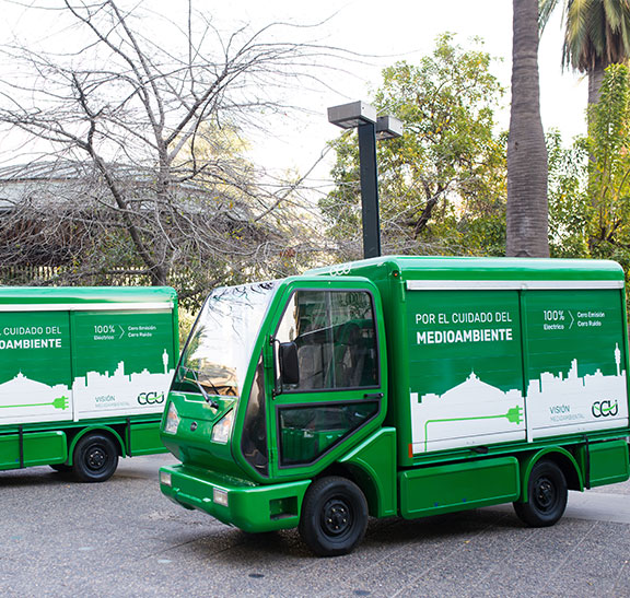 Transporte sustentable en el centro de Santiago