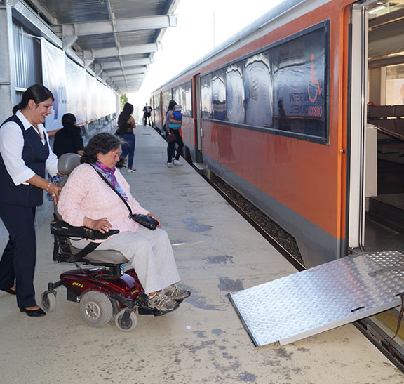 Estación accesible