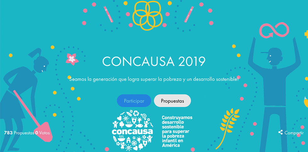 Iniciativa Concausa 2019, beca a jóvenes del continente americano, líderes de proyectos sociales y medioambientales